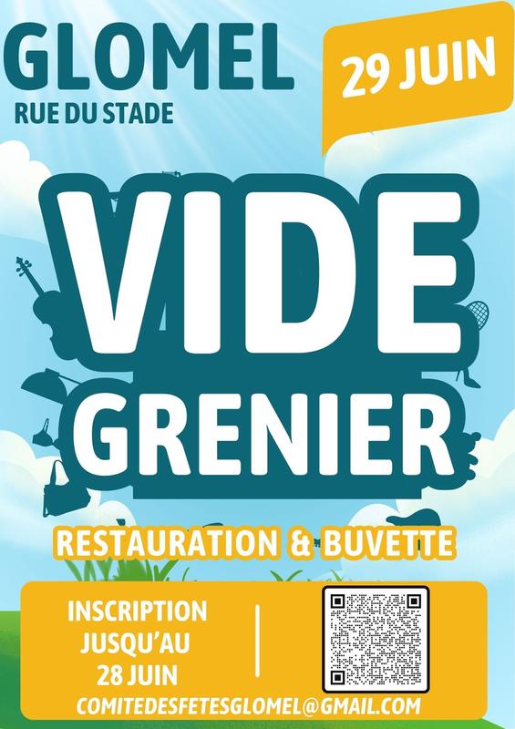 Vide grenier - brocante du comité des fêtes