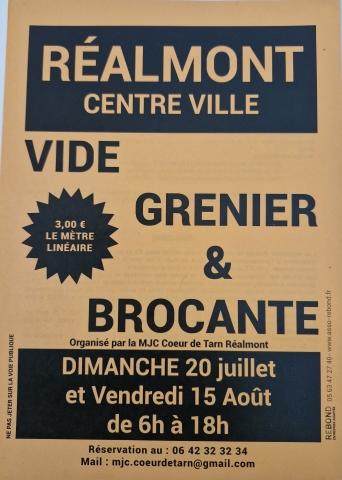 Vide grenier - brocante
