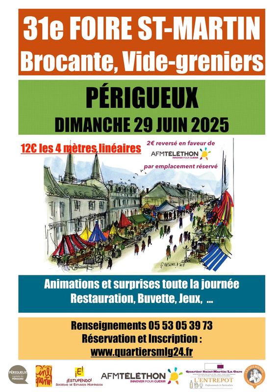 31ème foire saint martin de périgueux