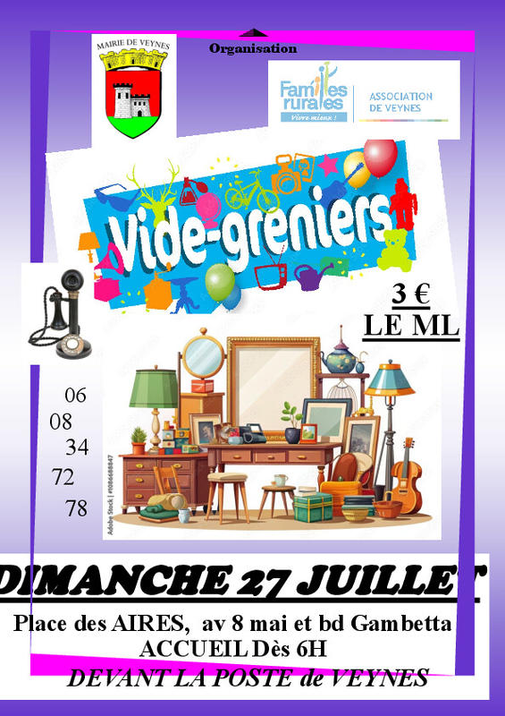 Vide-grenier familles rurales
