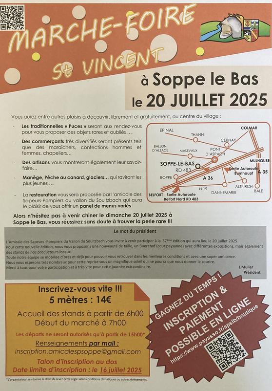 Marché aux puces - foire saint-vincent