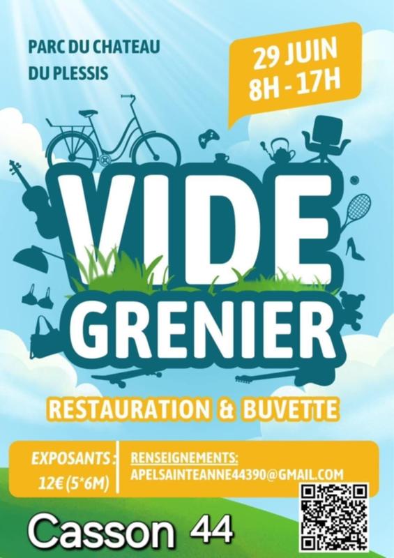 Vide grenier de l'ecole sainte anne