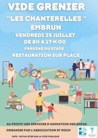 Vide grenier des chanterelles