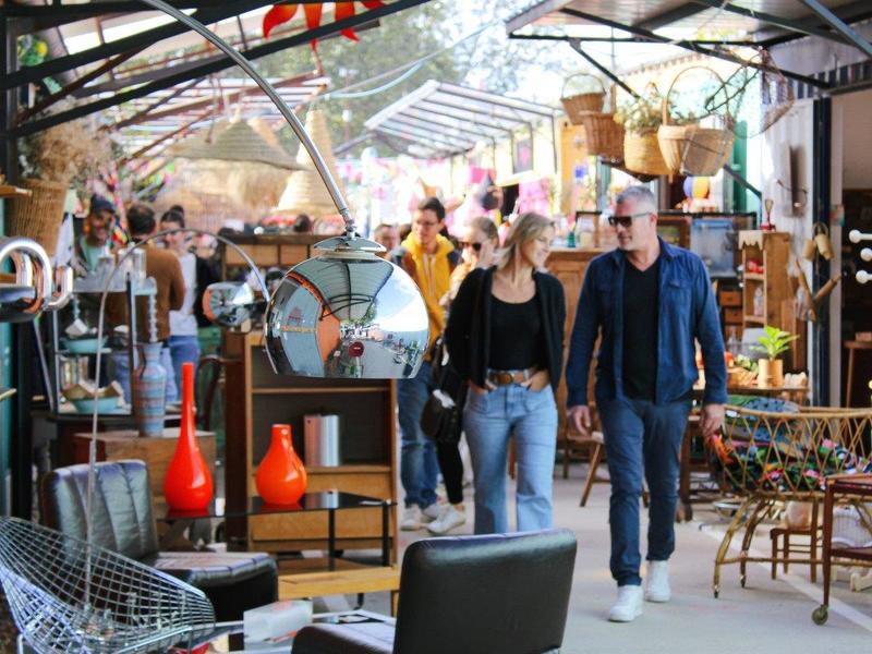 Puces du canal et déballage des professionnels &amp; particuliers