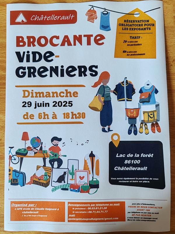 Brocante de l'ape les p'tits loups d'haigneré