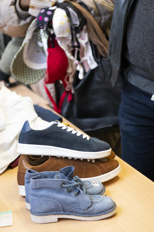 Braderie solidaire du secours populaire francais