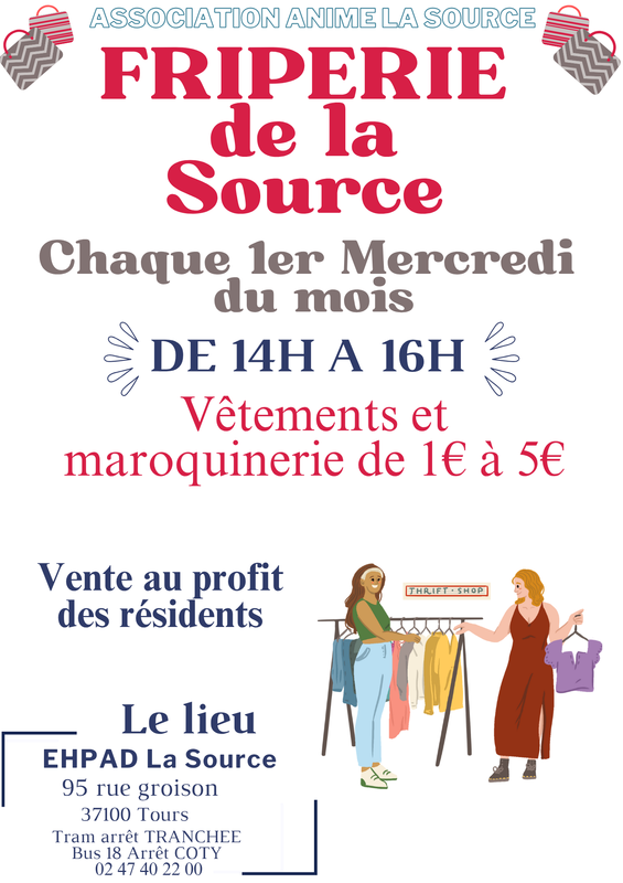 Friperie de la source