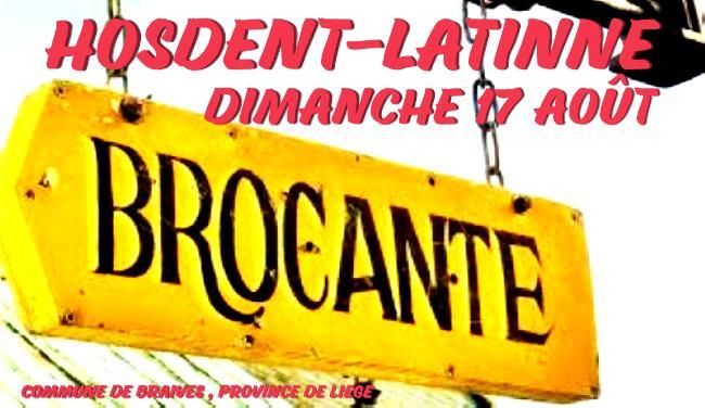 Grande brocante de hosdent-latinne