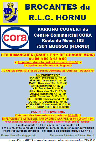 Brocante du R.L.C hornu