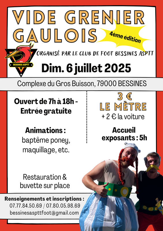 Vide grenier gaulois