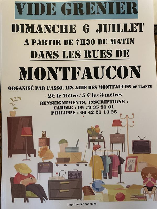 Vide grenier de village