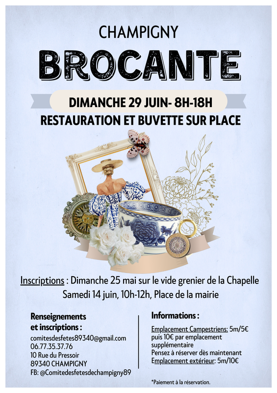 Brocante de champigny
