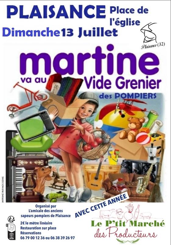 Vide grenier des sapeurs pompiers