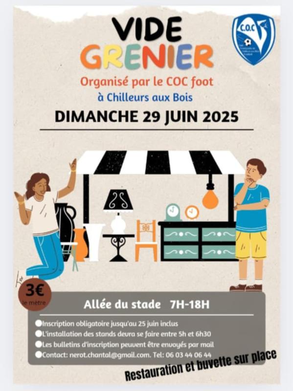 Vide grenier du coc foot