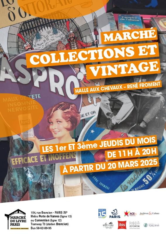 Marché collections et vintage