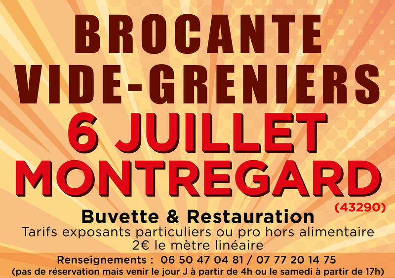 Grande brocante vide-grenier