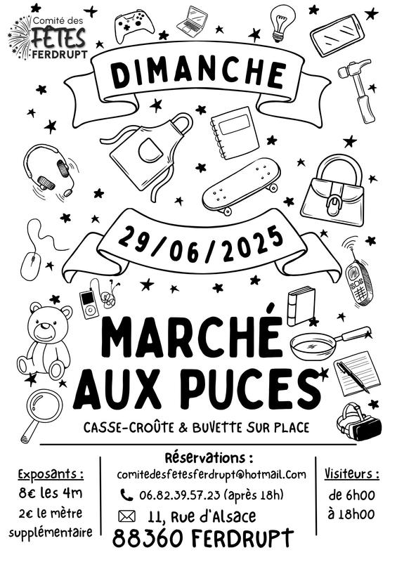 33ème marché aux puces