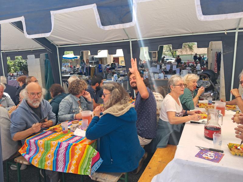 Vide grenier de l'association patrimoine