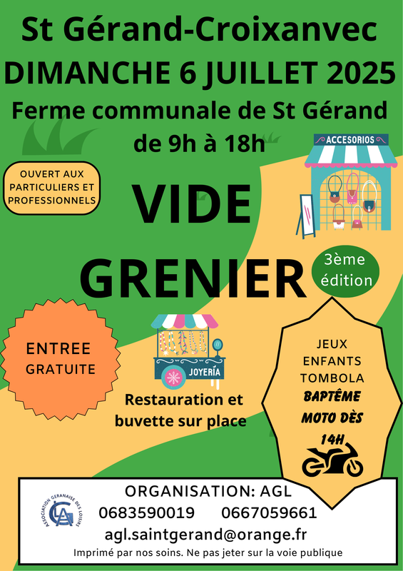 Vide grenier de l'agl
