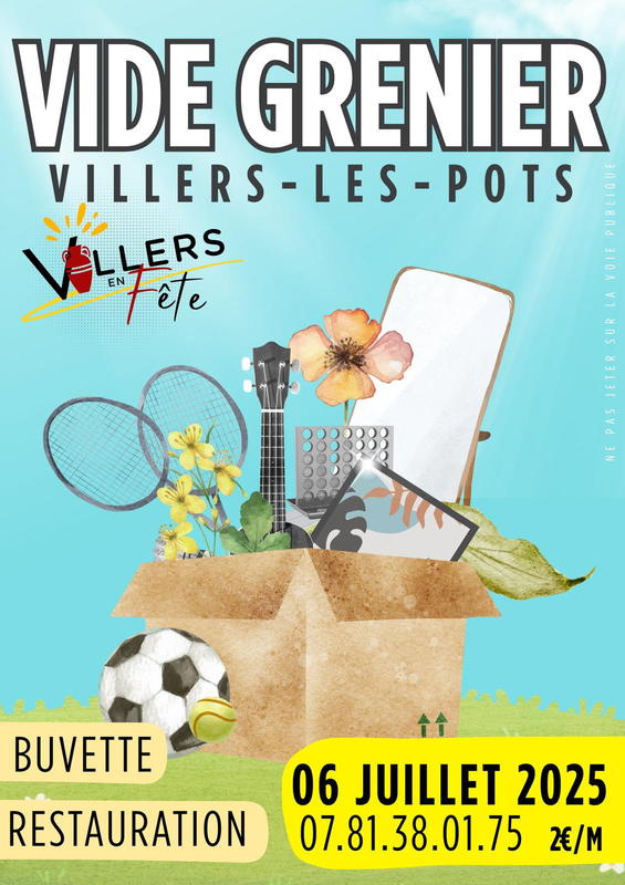 Vide grenier du comité des fêtes