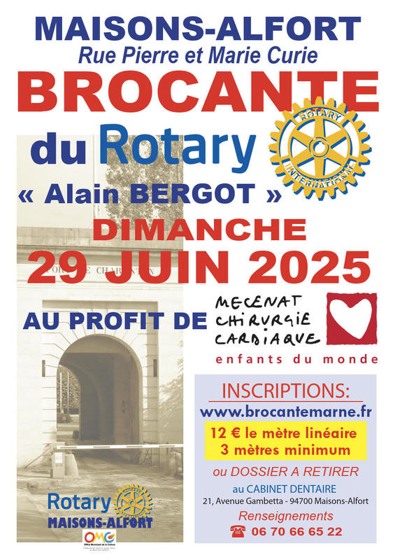 Brocante du rotary 2025