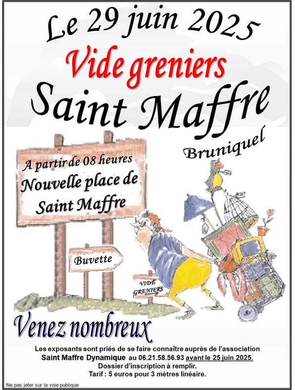 Vide-greniers saint maffre