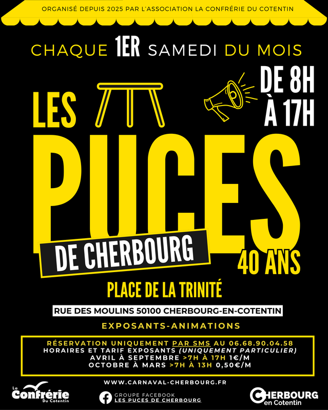 Marché aux puces de cherbourg