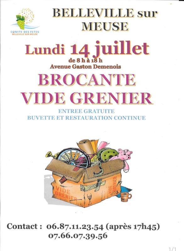 Brocante vide grenier