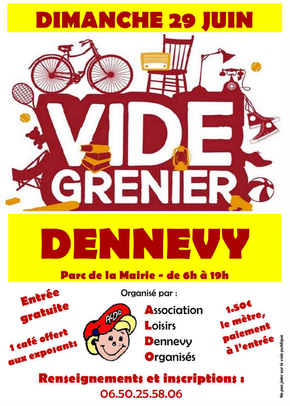 Vide grenier aldo