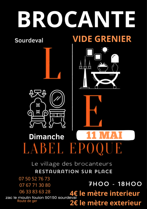 Brocante - vide grenier mensuel