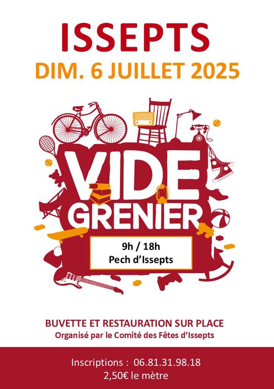Vide grenier issepts