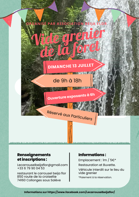 Vide grenier de la forêt
