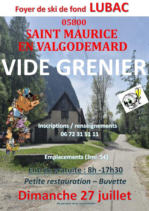 Vide grenier de lubac