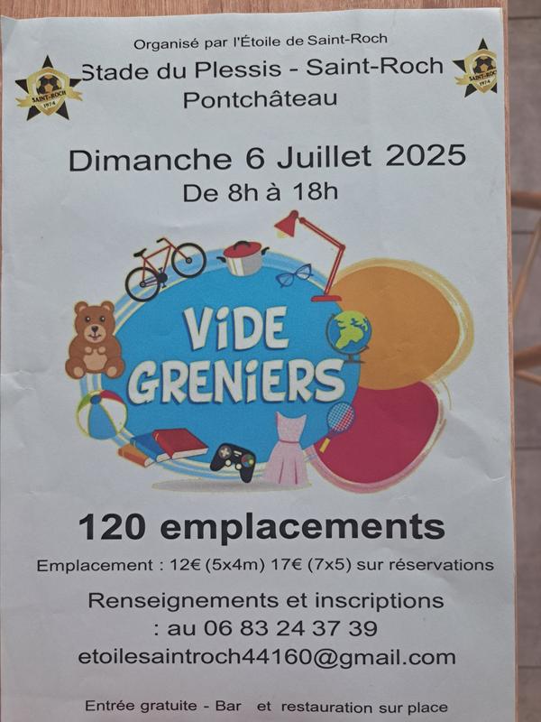 6ème vide grenier de l' etoile de st roch