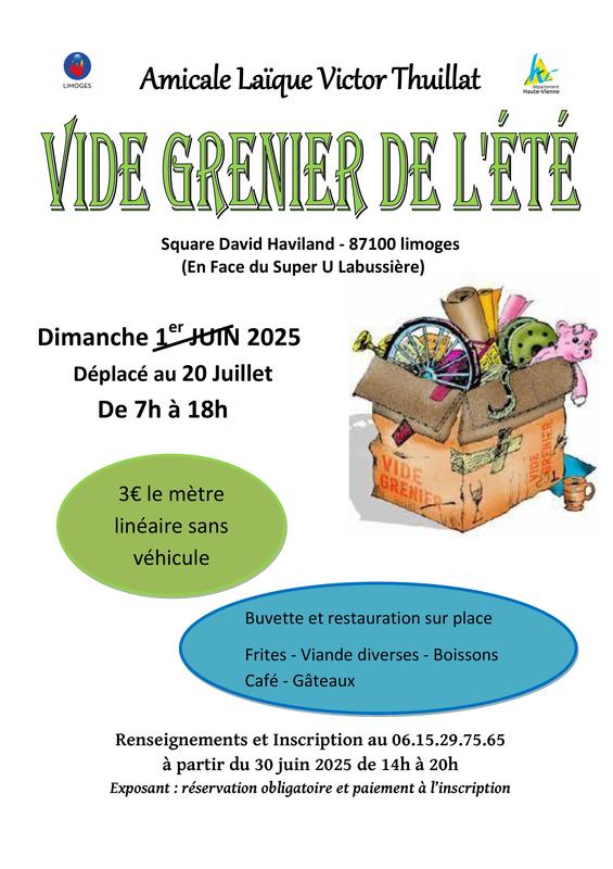 Vide grenier de l'été