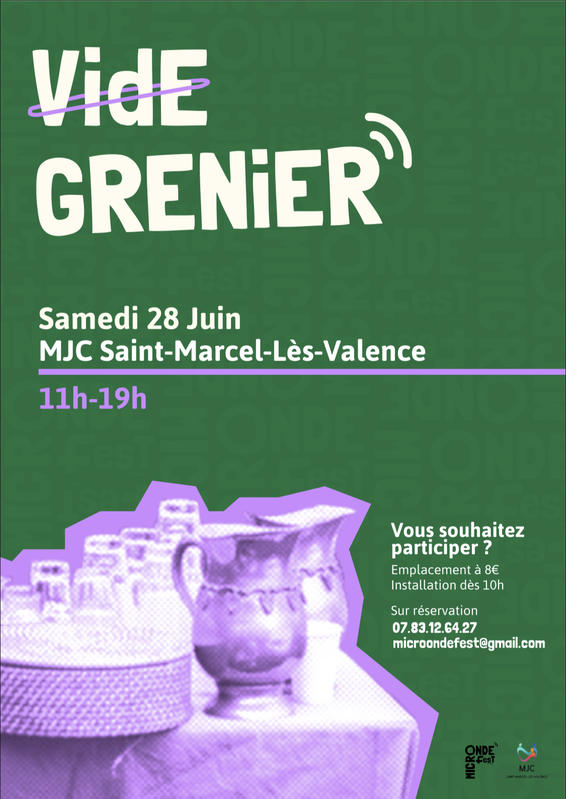 Vide grenier du micro-onde fest