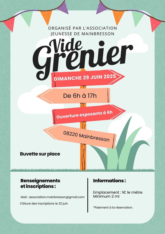 Vide grenier du village