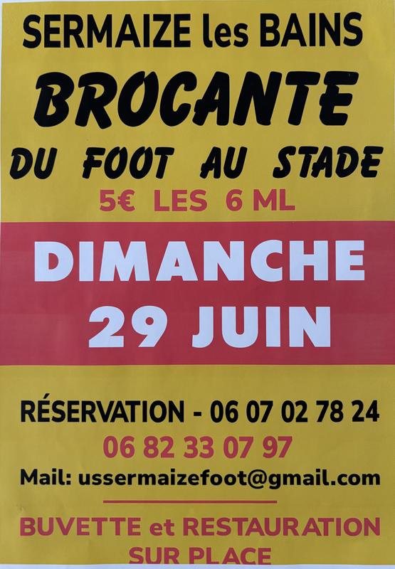 Brocante du foot