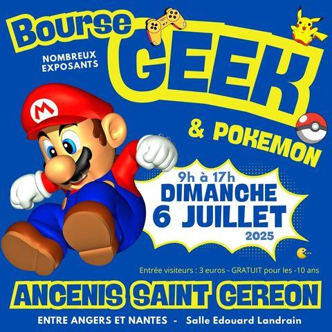 Bourse geek et pokémon