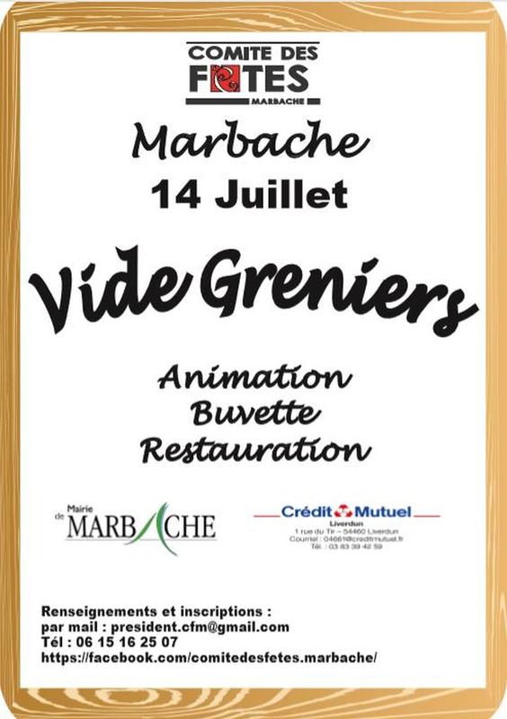 Vide-greniers du 14 juillet