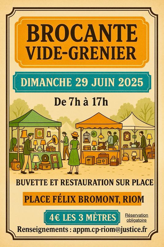 Brocante - vide grenier