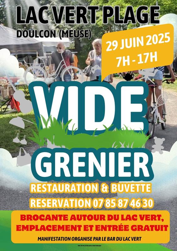 Vide-greniers du lac vert