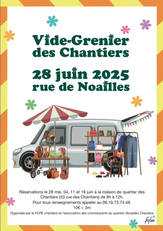 Vide grenier des chantiers