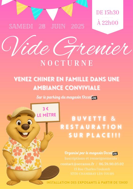 Vide grenier nocturne