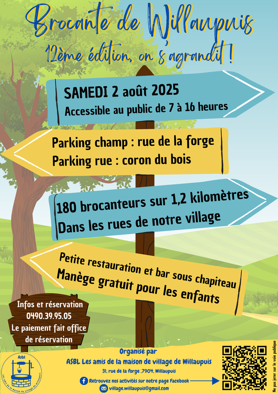 Brocante de willaupuis - 12e édition