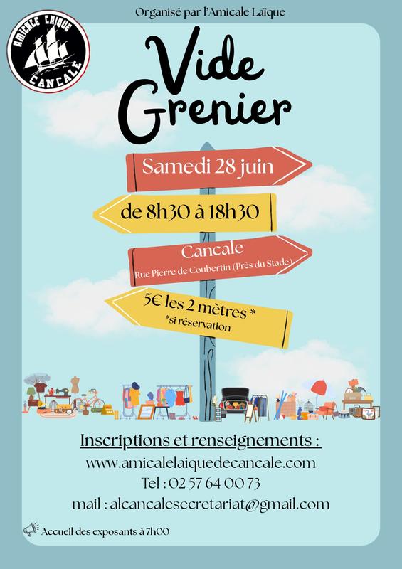Vide-grenier de l'amicale laïque