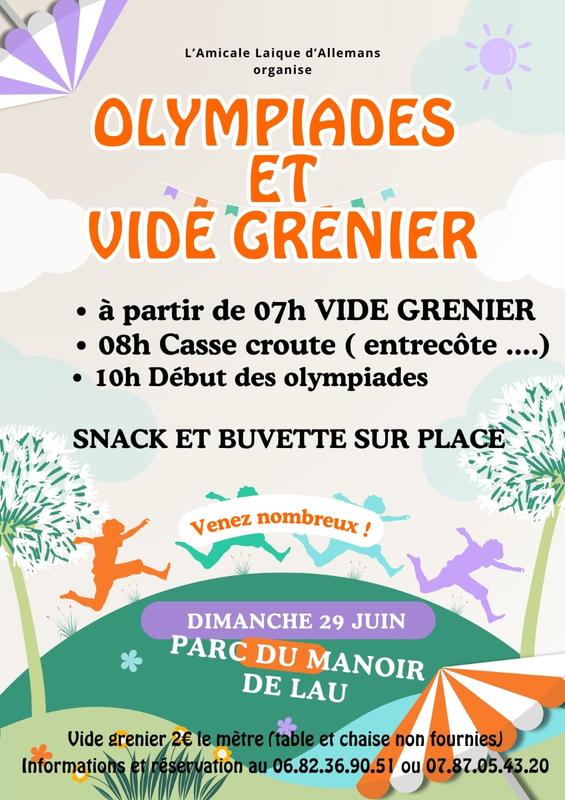 Vide grenier - olympiades