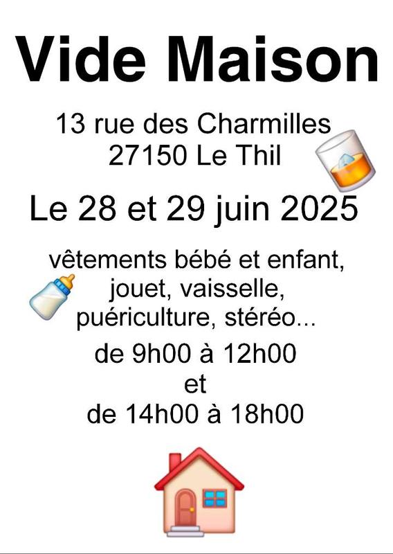 Vide maison