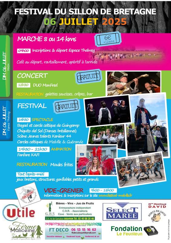 Vide grenier du festival du sillon de bretagne