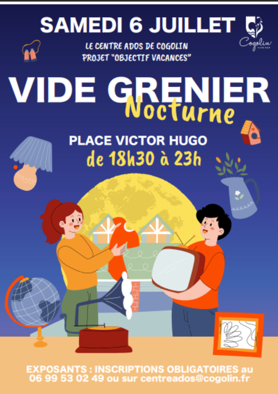 Vide grenier nocturne